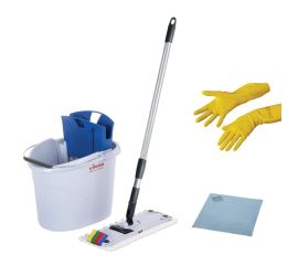Комплекты для уборки (швабра и ведро с отжимом)