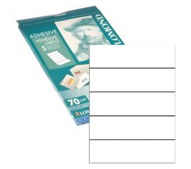 Этикетки самоклеящиеся для папок