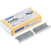 Скобы для степлера №24/6 OfficeSpace, оцинкованные, 1000шт.