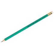 Карандаш чернографитный HB  OfficeSpace с ластиком, заточен., пластиковый