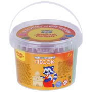 Песок для лепки Мульти-Пульти «Магический песок», зеленый, 500г, 2 формочки