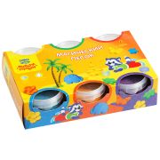 Песок для лепки Мульти-Пульти «Приключения Енота», 6 цветов, 840г, 2 формочки