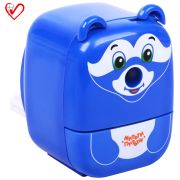 Точилка механическая Мульти-Пульти «Енот», пласт. корпус, инд. упаковка