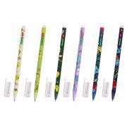 Ручка стираемая гелевая BRAUBERG KIDS «MIX», СИНЯЯ, корпус ассорти, игольчатый наконечник 0,5 мм, линия 0,35 мм, 144101