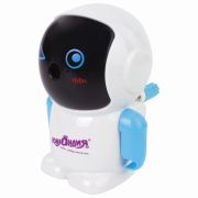 Точилка механическая ЮНЛАНДИЯ «Юнландик в Космосе», корпус белый с голубым, 228486