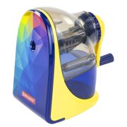 Точилка механическая BRAUBERG «MULTICOLOR», корпус с печатью, 228489