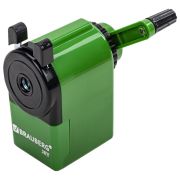 Точилка механическая BRAUBERG «JET», металлический механизм, корпус зеленый, 229571