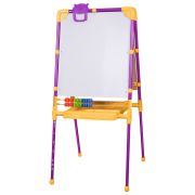 Мольберт растущий для мела/магнитно-маркерный, 53х46 см, BRAUBERG «NIKA KIDS», сиреневый, 238050
