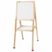 Мольберт растущий для мела/магнитно-маркерный 38х37 см, BRAUBERG KIDS, максимальная высота 106 см, 238148