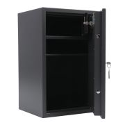 Сейф AIKO «TSN-65Т», 650х435x360 мм, 28 кг, ключевой замок, полка, трейзер, крепление к полу, TSN-65T