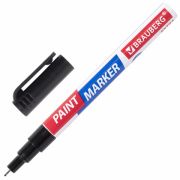 Маркер-краска 1 мм черный лаковый EXTRA (paint marker) BRAUBERG