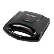 Электровафельница антипригарная для венских и бельгийских вафель, 2 вафли, 750 Вт, DASWERK (ДАСВЕРК), WM-4, 455651