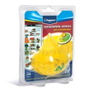 Поглотитель запаха для холодильника TOPPERR «ЛИМОН», гелевый, 3108