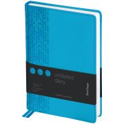 Ежедневник недатированный, А5, 160л., кожзам, Berlingo «Vivella Prestige», голубой