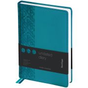 Ежедневник недатированный, А5, 160л., кожзам, Berlingo «Vivella Prestige», аквамарин