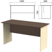 Стол письменный «Канц», 1400х600х750 мм, цвет венге/дуб молочный (КОМПЛЕКТ)