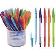 Ручка шариковая синяя 0,5 мм «deVENTE. Lancer», полупрозрачный флуоресцентный корпус