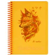 Скетчбук 40л., А5 BG «Neon. Orange», на гребне, маркерная бумага 120г/м2