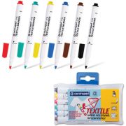 Маркеры для ткани 6 ЦВЕТОВ CENTROPEN «Textile Marker», круглый
