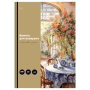 Папка для акварели, 10л., А2, BG «Веранда», 200г/м2