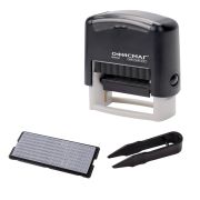 Штамп самонаборный 4-строчный ОФИСМАГ, оттиск 48х18 мм, «Printer 8052», КАССА В КОМПЛЕКТЕ, 271924