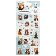 Наклейки объемные MESHU «Neko», 10*23см, пакет европодвес