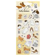 Наклейки объемные MESHU «Best friend», 10*23см, пакет европодвес