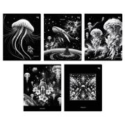 Тетрадь 48л., А5, клетка BG «Медуза», эконом