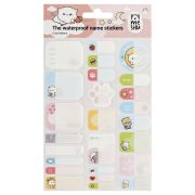 Наклейки бумажные для маркировки MESHU «Cute kittens», 11,5*20см, пакет европодвес