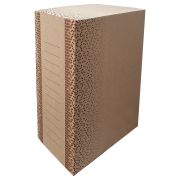 Короб архивный с клапаном «Standard» плотный, микрогофрокартон, 150мм, бурый, до 1400л.