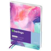 Ежедневник недатированный, А5, 136л., кожзам, Berlingo «Collision XS», серебряный срез, с рисунком