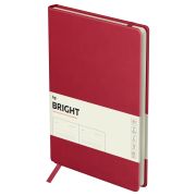Ежедневник недатированный, B5, 136л., твердый переплет, кожзам, BG «Bright. Berry», красный, карман