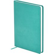 Ежедневник недатированный, А6, 136л., твердый переплет, кожзам, BG «Winner. Light teal», светло-бирюзовый