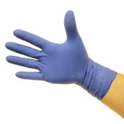 Перчатки латексные размер S смотровые (диагностические)/хозяйственные синие High Risk TG 25 пар./уп.