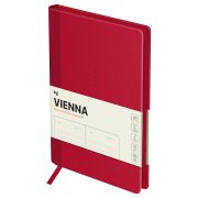 Ежедневник недатированный, А5, 136л., мягкий переплет, кожзам, BG «Vienna. Fuchsia», фуксия, цветной срез