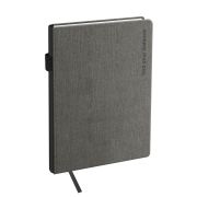 Ежедневник недатированный, А5, 136л., твердый переплет, кожзам, BG «Fillsta. Gray», серый