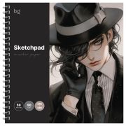 Скетчбук для рисования маркерами, 50л., 170*170 на гребне, BG «Stranger», 90г/м2