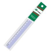 Линейка 16 см Стамм, прозрачная тонированная в европодвесес