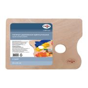 Палитра деревянная прямоугольная Гамма «Студия», 20*30см, толщина 3мм