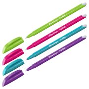 Ручка гелевая стираемая Berlingo «Fixxer» синяя, 0,5мм, корпус ассорти