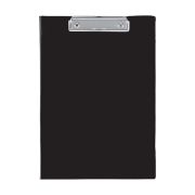 Клипборд черный А4 «deVENTE» с прижимом, картон/ПВХ, толщина 2 мм
