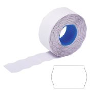 Этикет-лента 26х16 мм, волна, белая, КОМПЛЕКТ 10 рулонов по 1000 этикеток, 117550