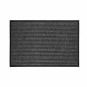 Коврик придверный 40х60 см, СЕРЫЙ, влаго-грязезащитный, 450 г/м2, ребристый, PRIMILA (ПРИМИЛА) EXTRA, 701022
