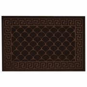 Коврик придверный 60х90 см, ВЕНГЕ, грязезащитный, 430 г/м2, фактурный рисунок ЧЕШУЙКИ, ЛЮБАША, 701062