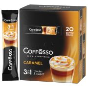 Кофе растворимый порционный COFFESSO «3 в 1 Caramel», пакетик 14 г, 102906