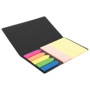 Блок (стикер) и закладки клейкие BRAUBERG, НАБОР 51х75 мм и 25х75 мм + закладки 12х44 мм, 20 листов