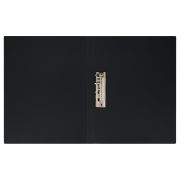 Папка с боковым зажимом OfficeSpace «Вита» А4, 17мм, 500мкм, пластик, черная