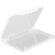 Футляр для визиток и карт СТАММ «Card Box», 69*100*10мм, прозрачный