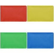 Визитница на 20 визиток 65*110 мм, ПВХ, ассорти OfficeSpace