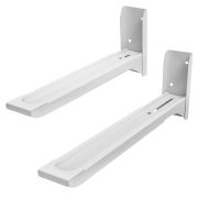 Кронштейн-крепление для СВЧ, нагрузка до 35 кг, CROMEX (КРОМЕКС) K-112, регулировка до 42 см, белый, 457879